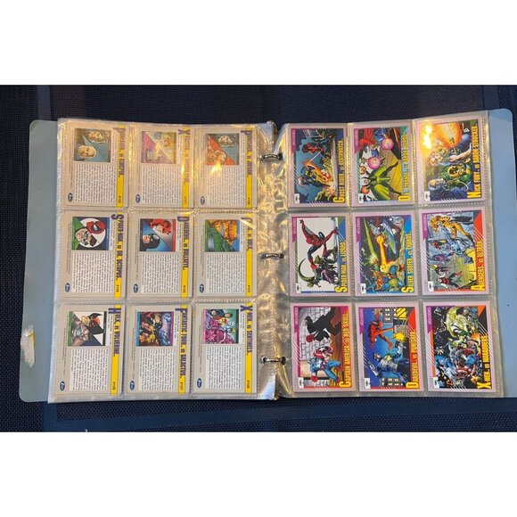 Marvel 1991 Super Heroes Series 2 Trading Cards Full Collection #1-162 - Picture 3 of 11